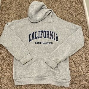 Grey Hoodie with “California San Francisco”